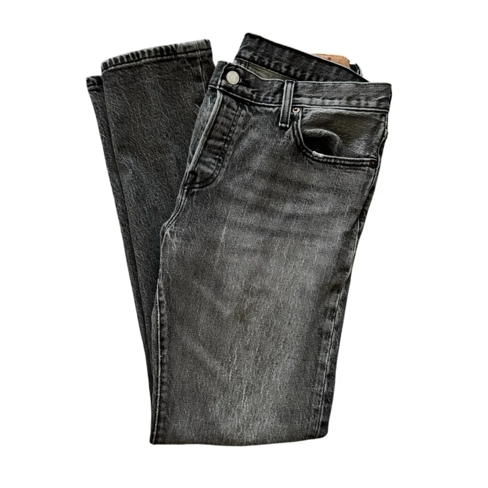 Levi’s 501 Original Gray Straight Leg Jeans - Fits 32x30